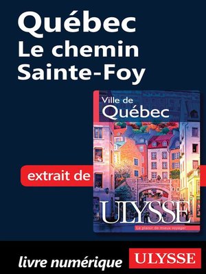 cover image of Québec--Le chemin Sainte-Foy